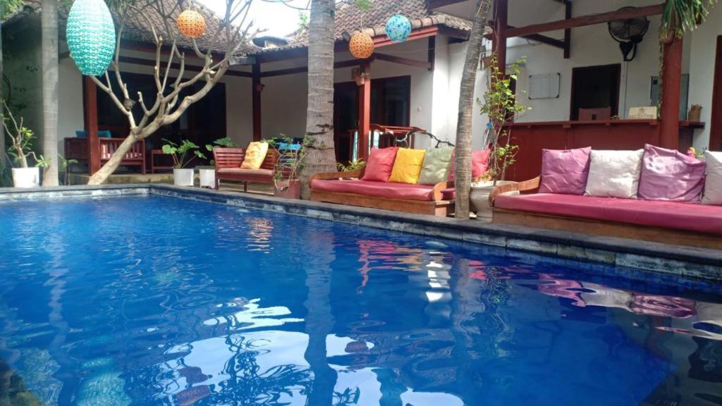 Aaliku Bungalows Gili Trawangan Eksteriør billede