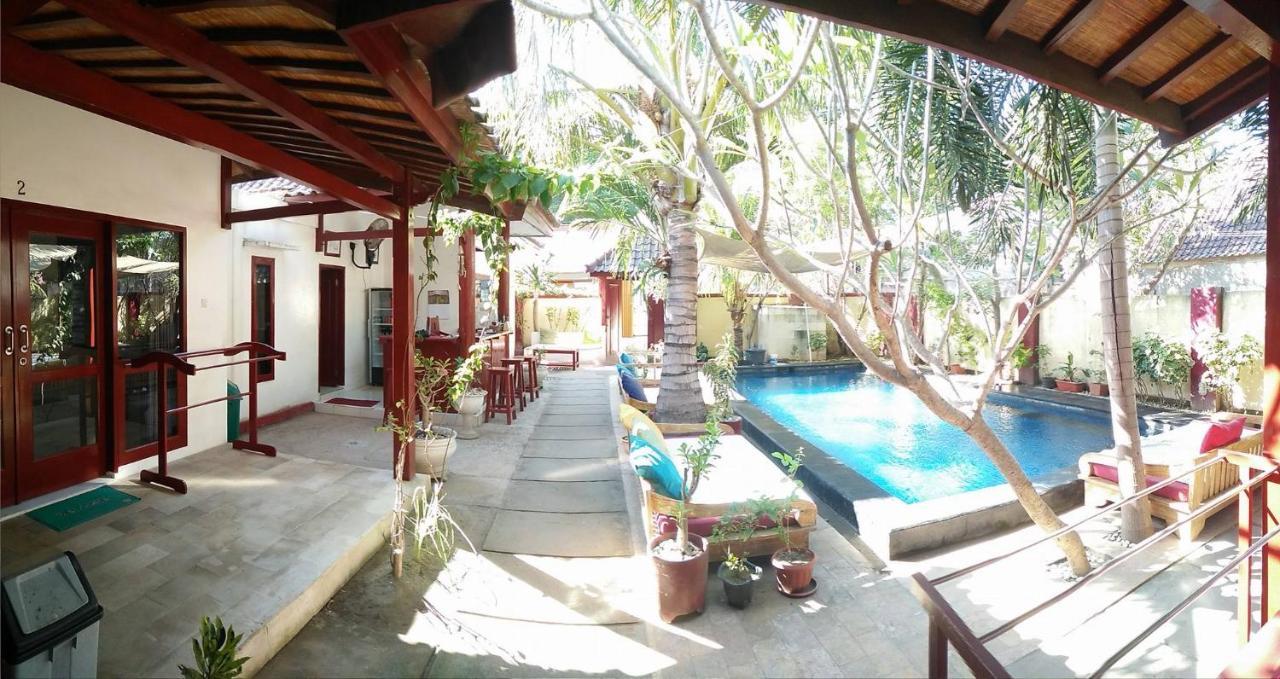 Aaliku Bungalows Gili Trawangan Eksteriør billede